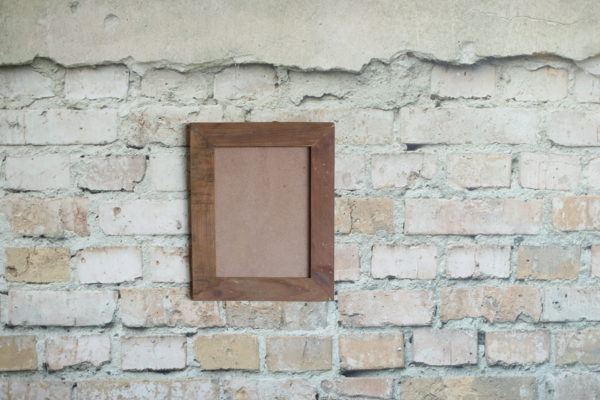 Reclaimed Wood Frame Medium Portrait 29x23cm (12x9inch)