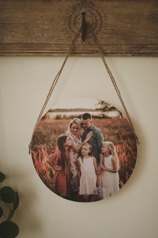 Photoblock Round 30 cm with Rope - Image 3