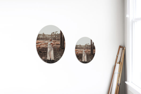 1 Oval Photoblock Portrait Orientation