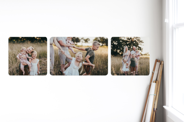 Set of 3 LARGE Photoblocks