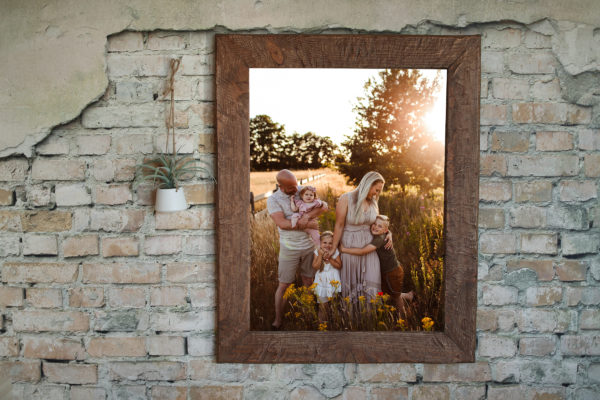 60x80cm (24x32inch) Portrait Framed Wood