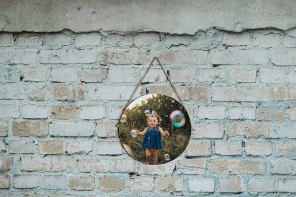 Photoblock Round 30 cm with Rope