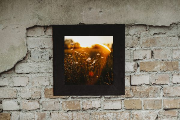 30x30cm Framed Black (12x12inch)