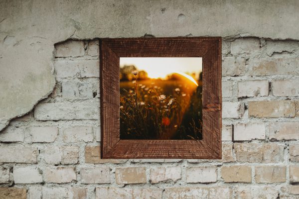 30x30cm Framed Wood (12x12inch)