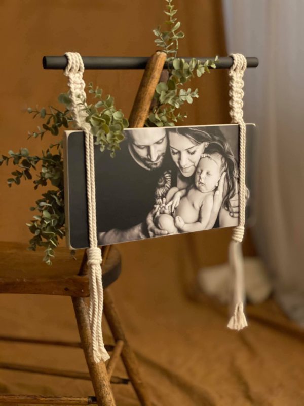 20x40cm (8x16inch) Macrame Photoblock - Image 4