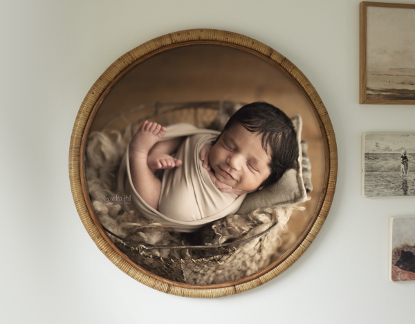 Round Bamboo Frame XL