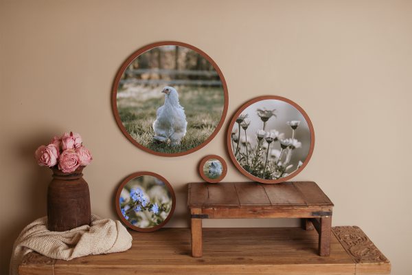 Eco Frame with Glass - Whiskey