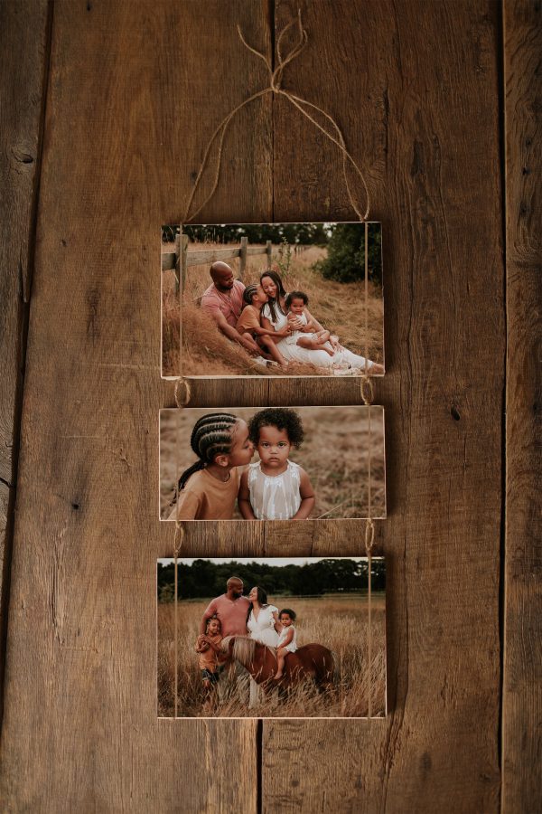 3 Photoblocks Hanging Together