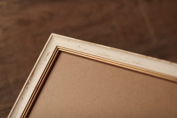 Rustic Cream Frame With Old Gold - Image 2