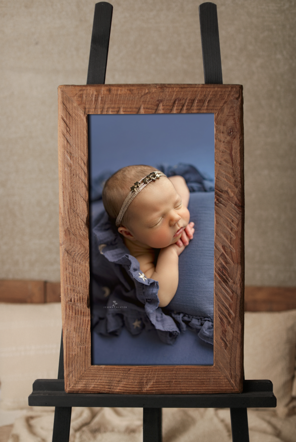 30x60cm (12x24inch) Portrait Framed Wood
